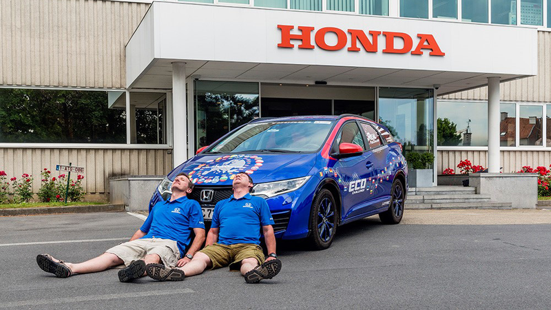 Illustration for article titled This 100 MPG Honda Is The World's Most Efficient Wagon